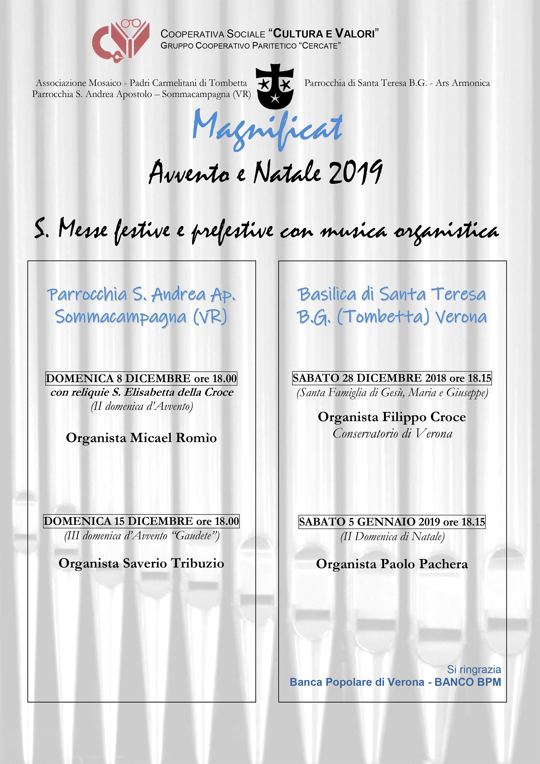 Archivio attività Magnificat