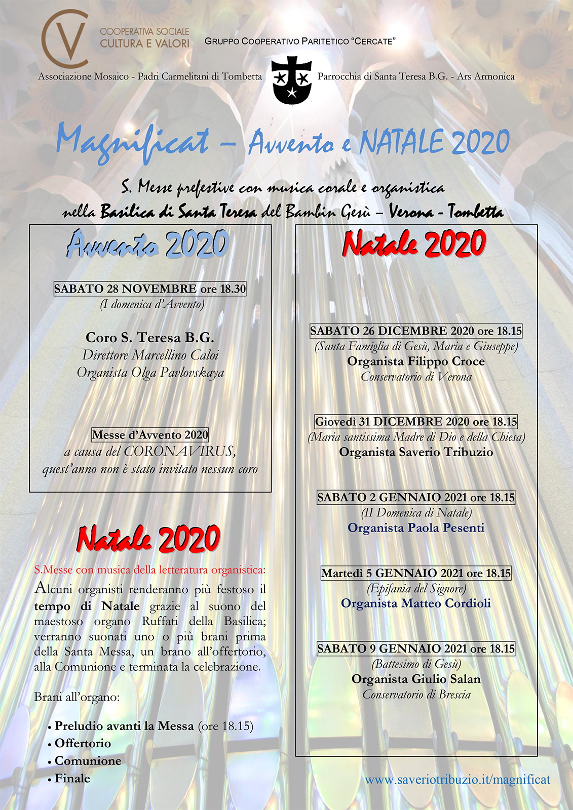 Archivio attività Magnificat