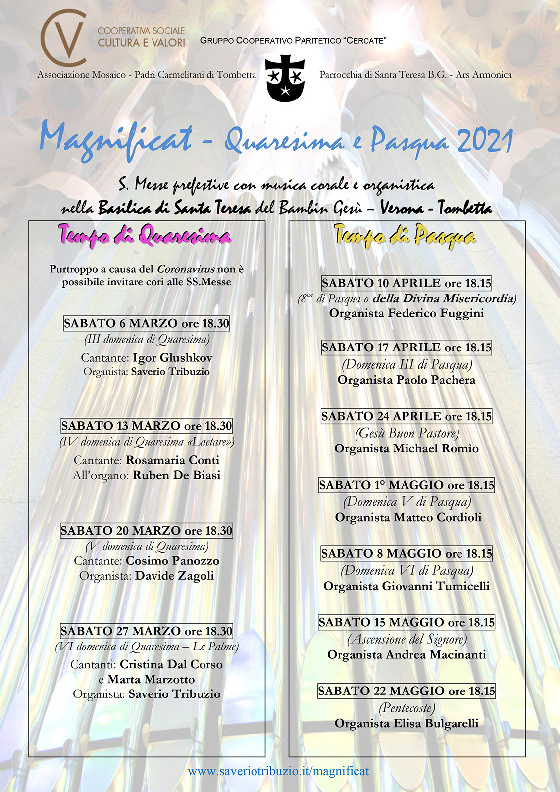 Archivio attività Magnificat
